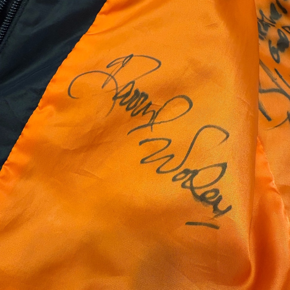 Harley-Davidson Autographed Women’s Biker/Riding Lightweight Nylon Moto Jacket M - Picture 6 of 11
